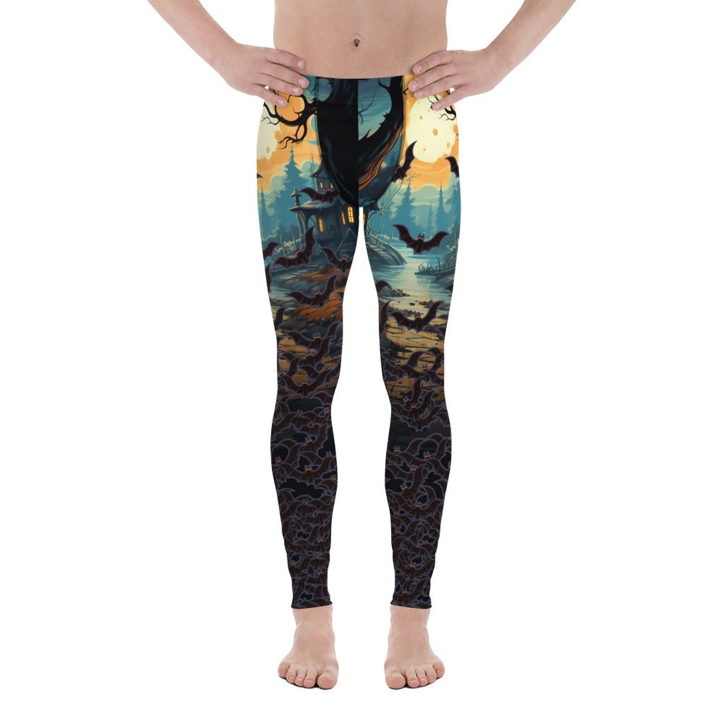 Halloween Bats Men's Leggings