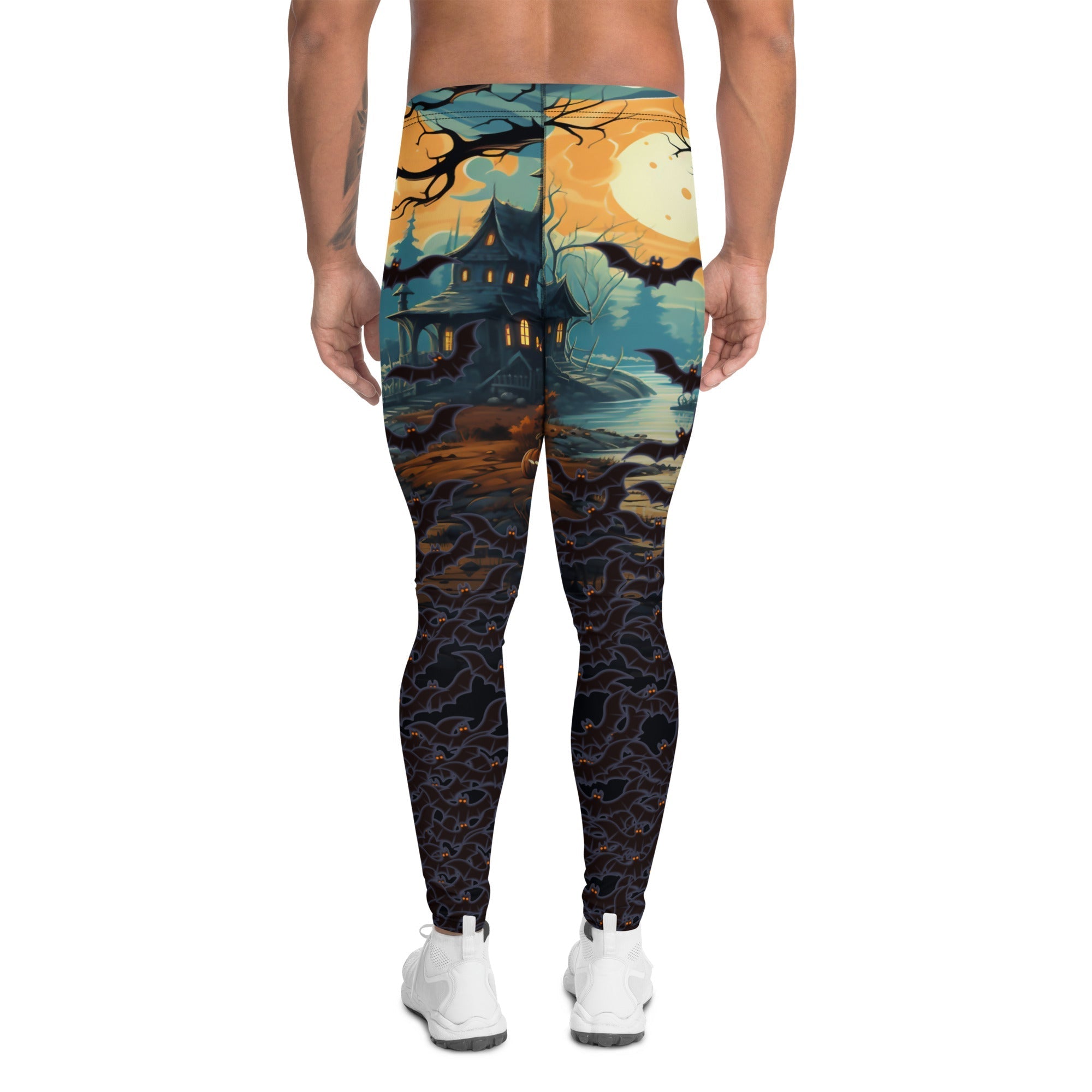 Halloween Bats Men's Leggings