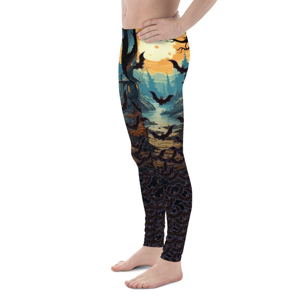 Halloween Bats Men's Leggings