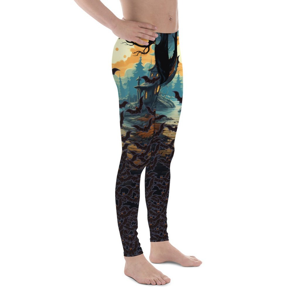 Halloween Bats Men's Leggings