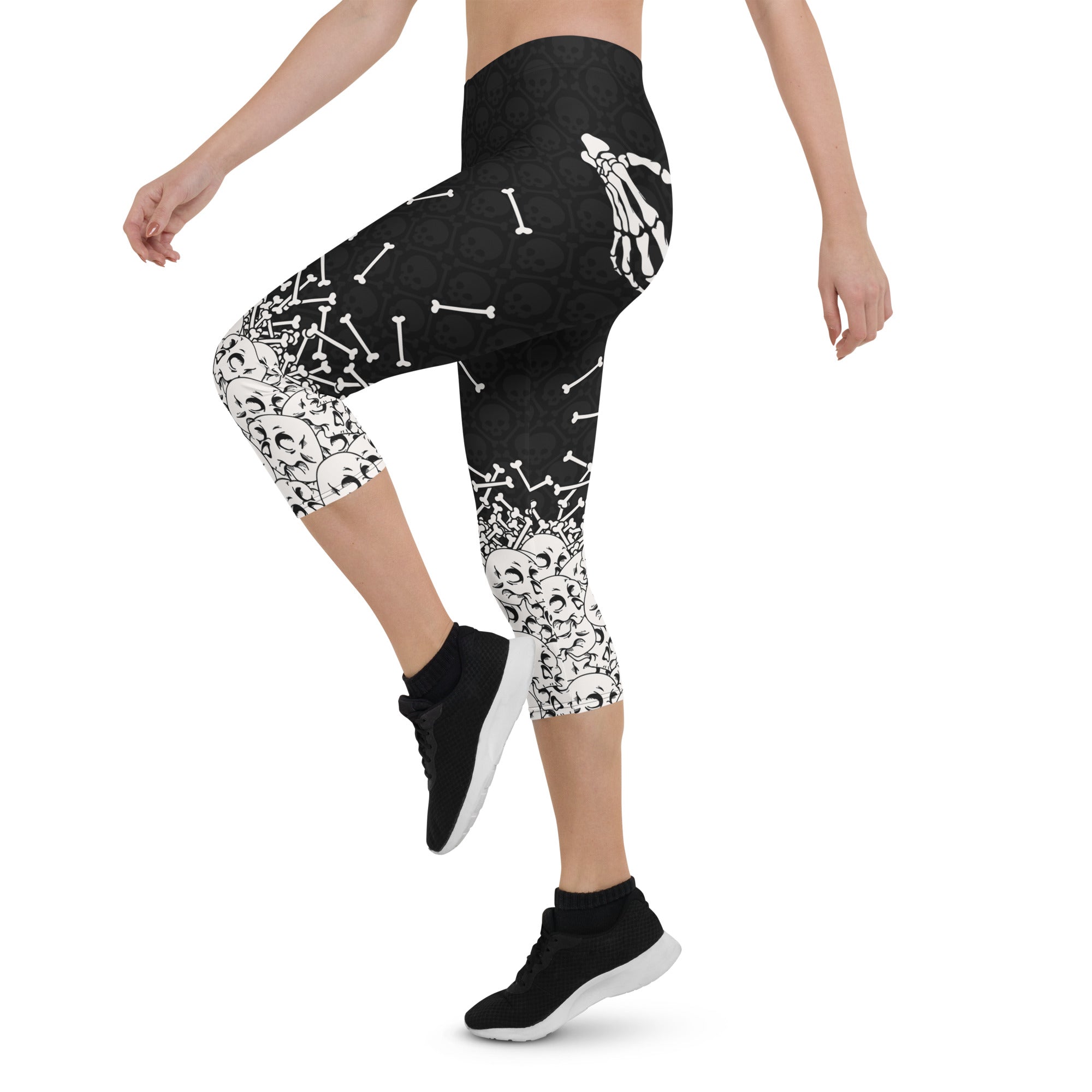 Halloween Hand Print Capris