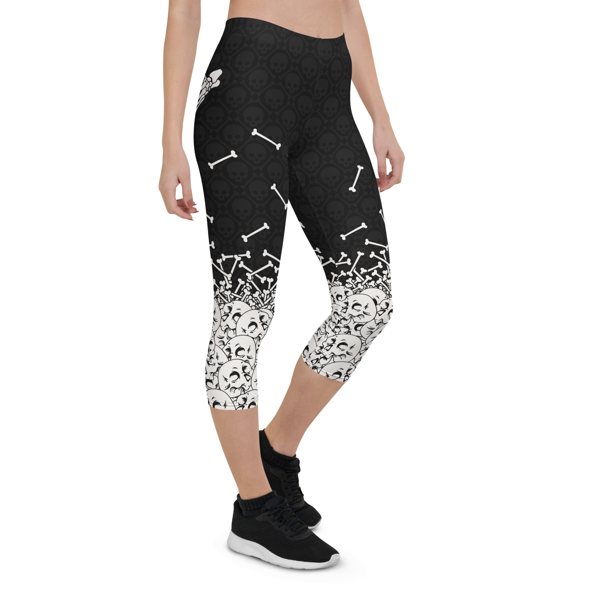 Halloween Hand Print Capris