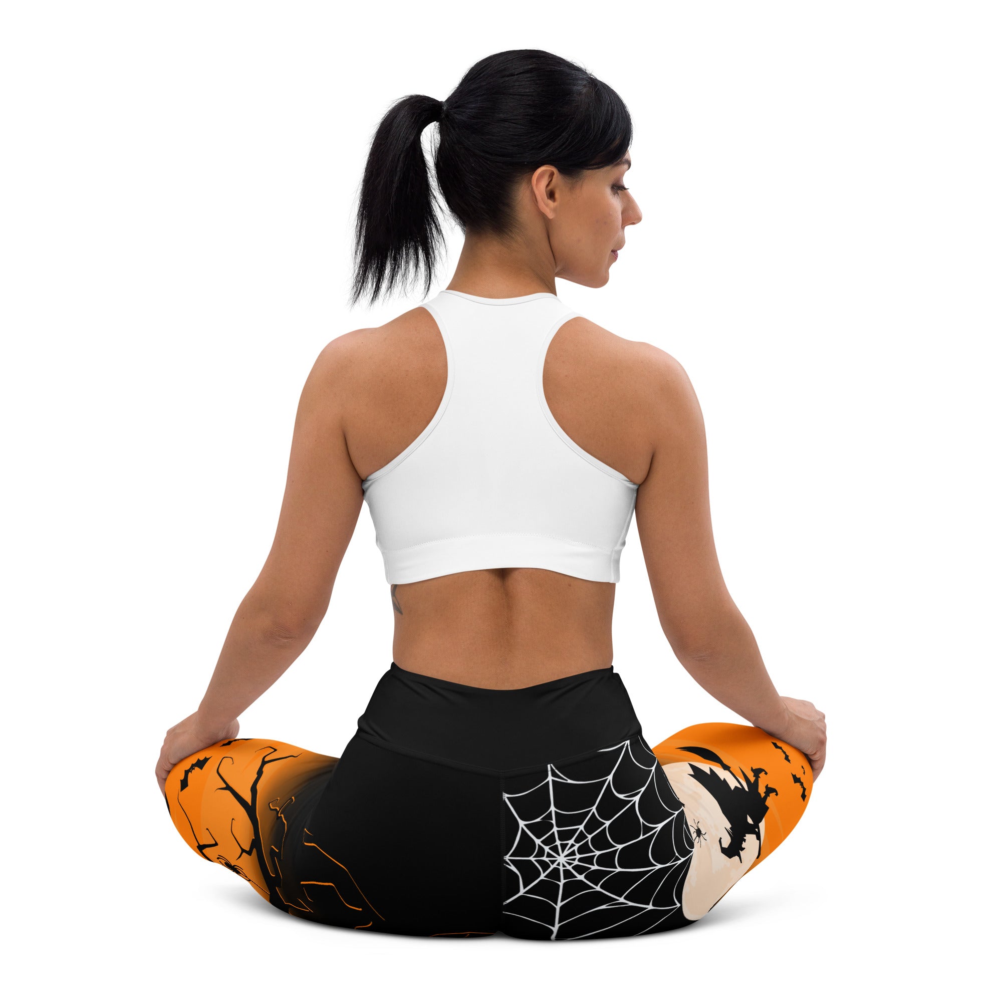 Halloween Night Yoga Leggings