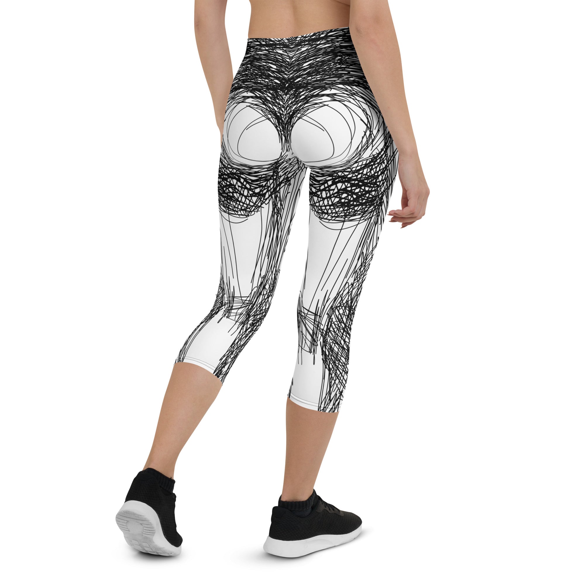 Hand Drawn Capris