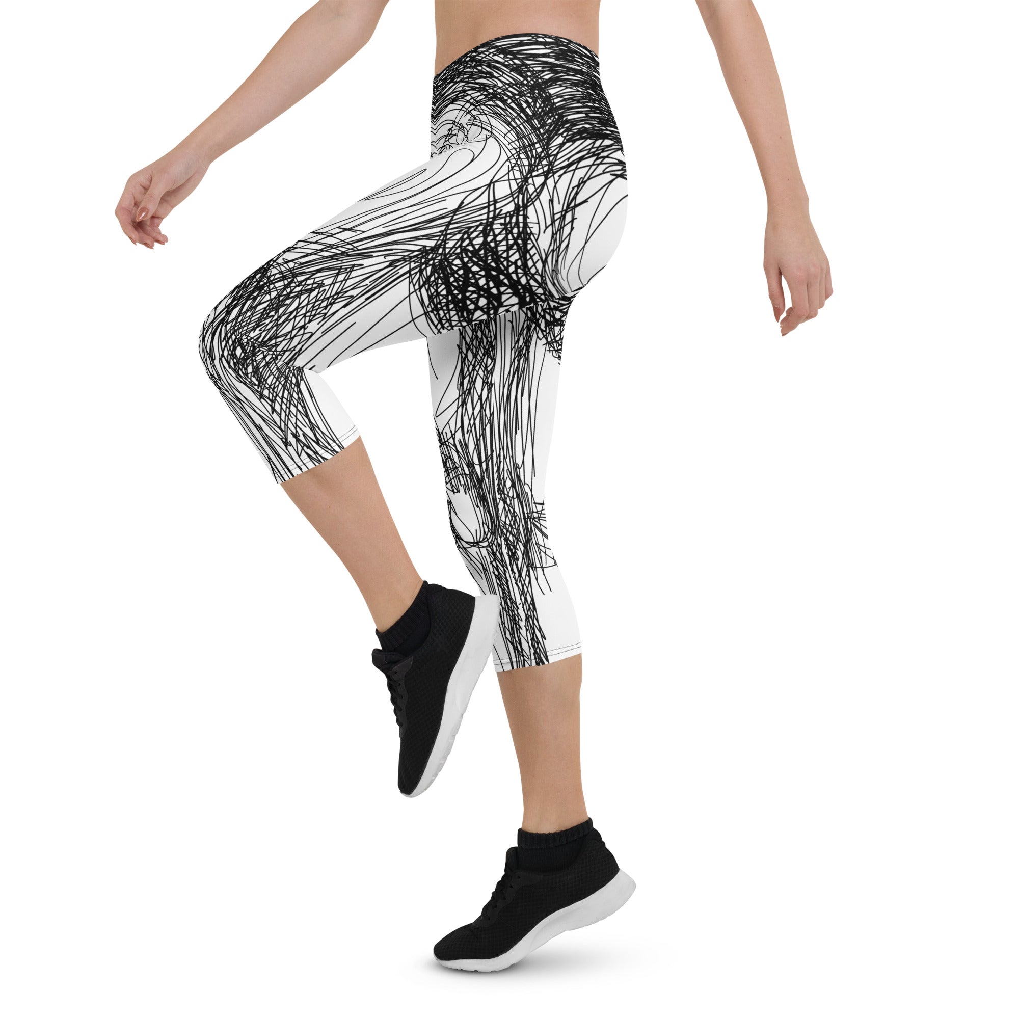 Hand Drawn Capris