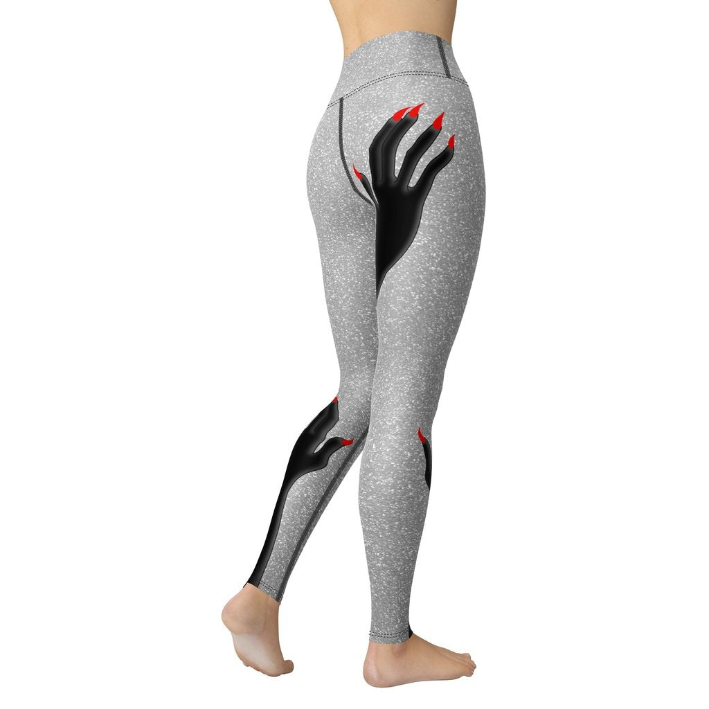 Hand Illusion Yoga Leggings