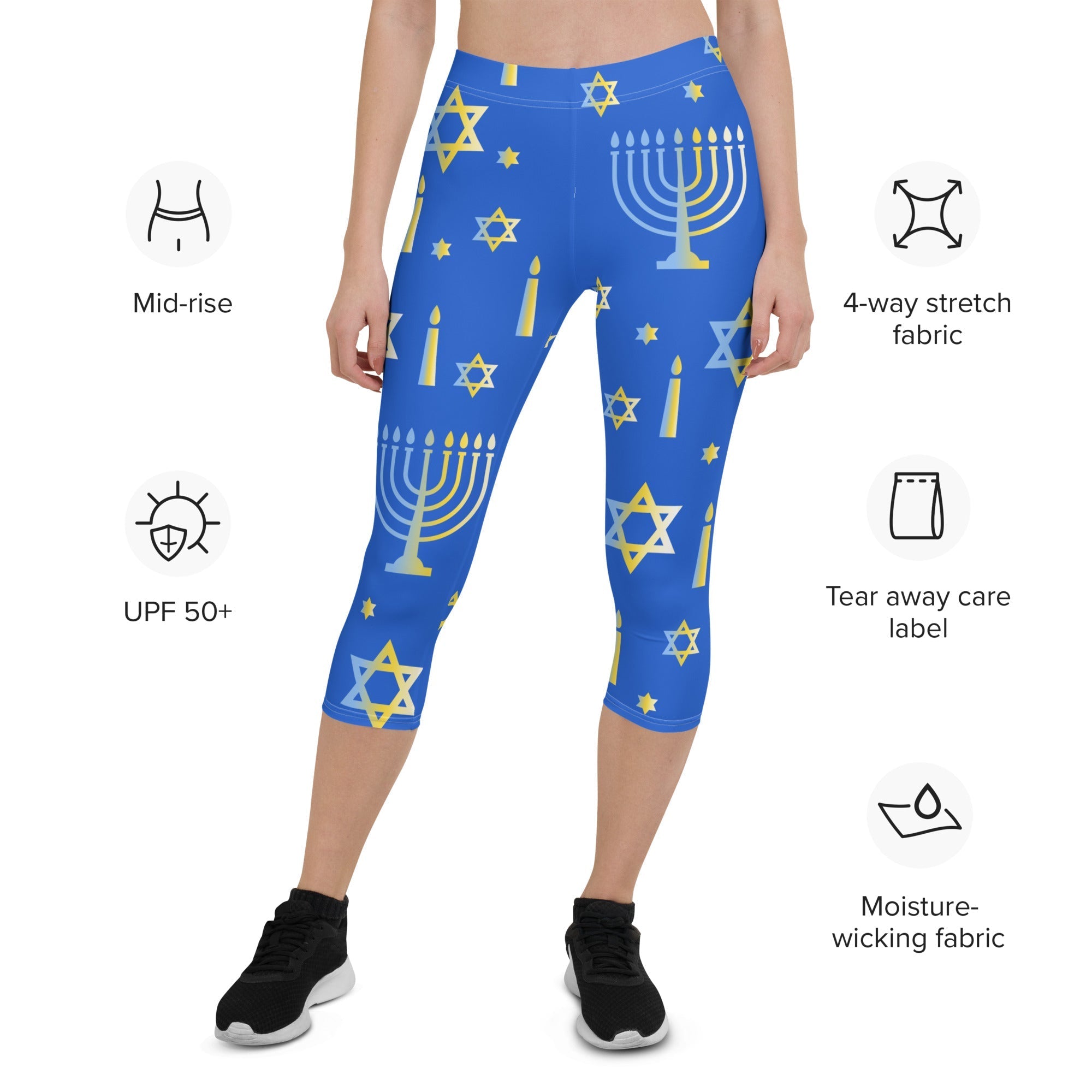 Hanukkah Capris