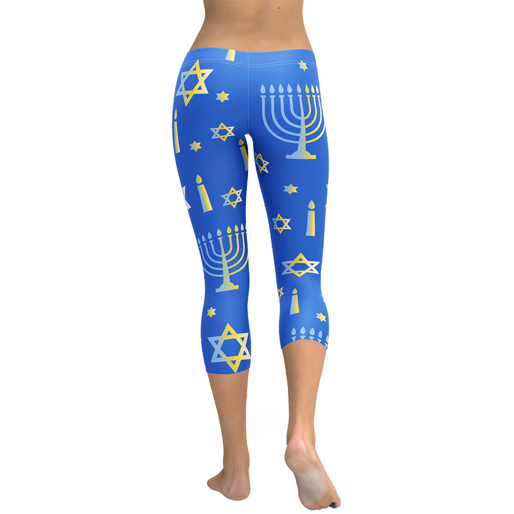 Hanukkah Capris