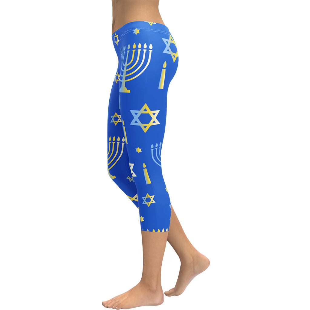Hanukkah Capris