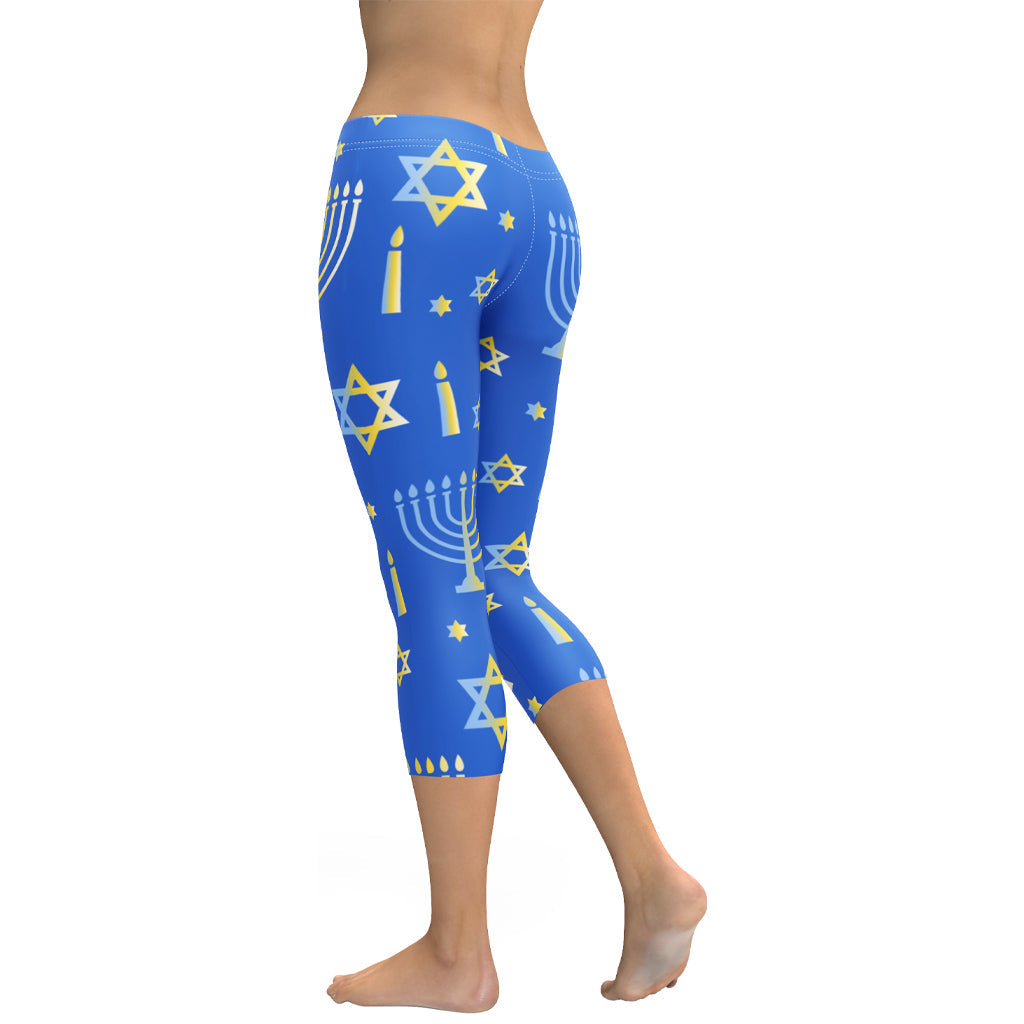 Hanukkah Capris