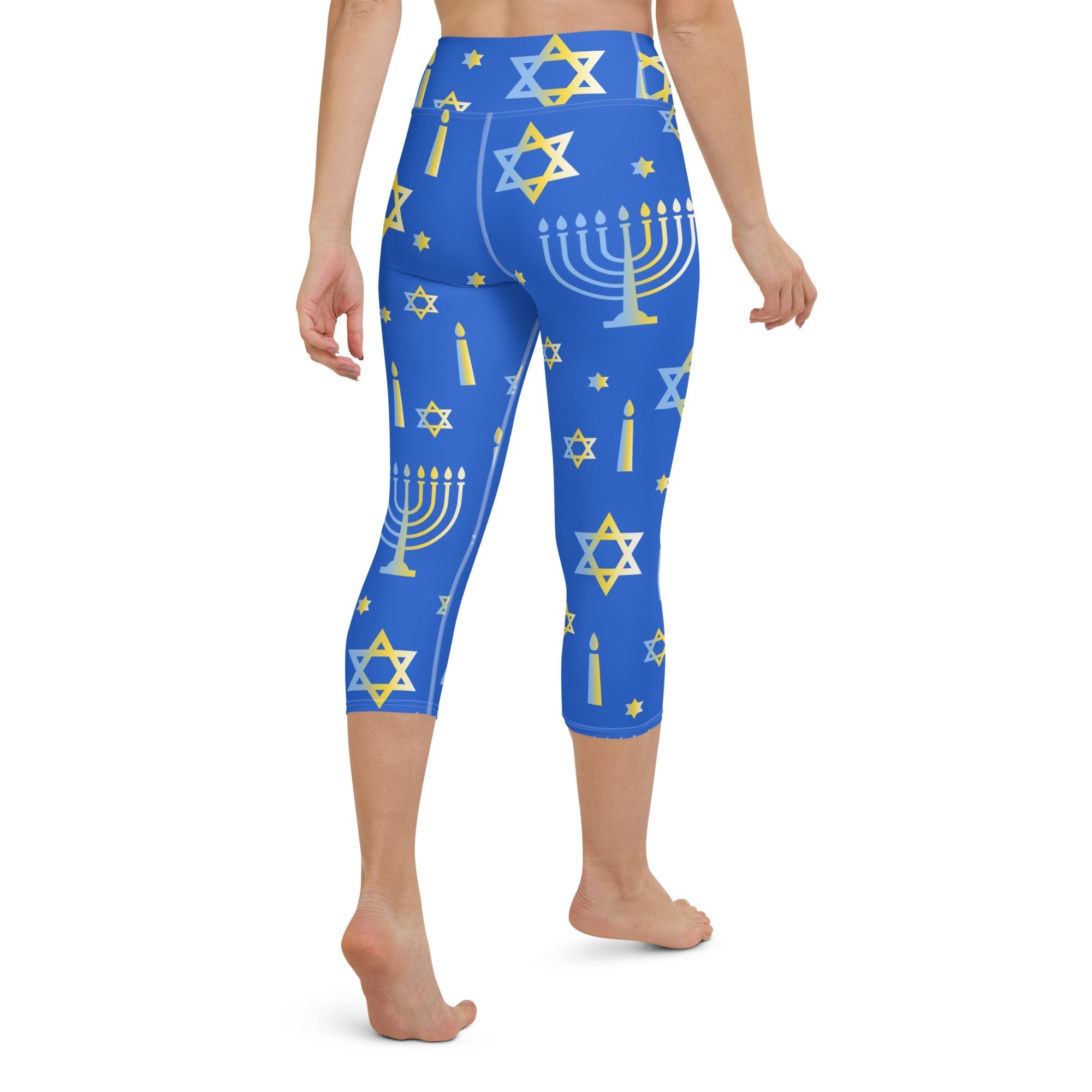 Hanukkah Yoga Capris