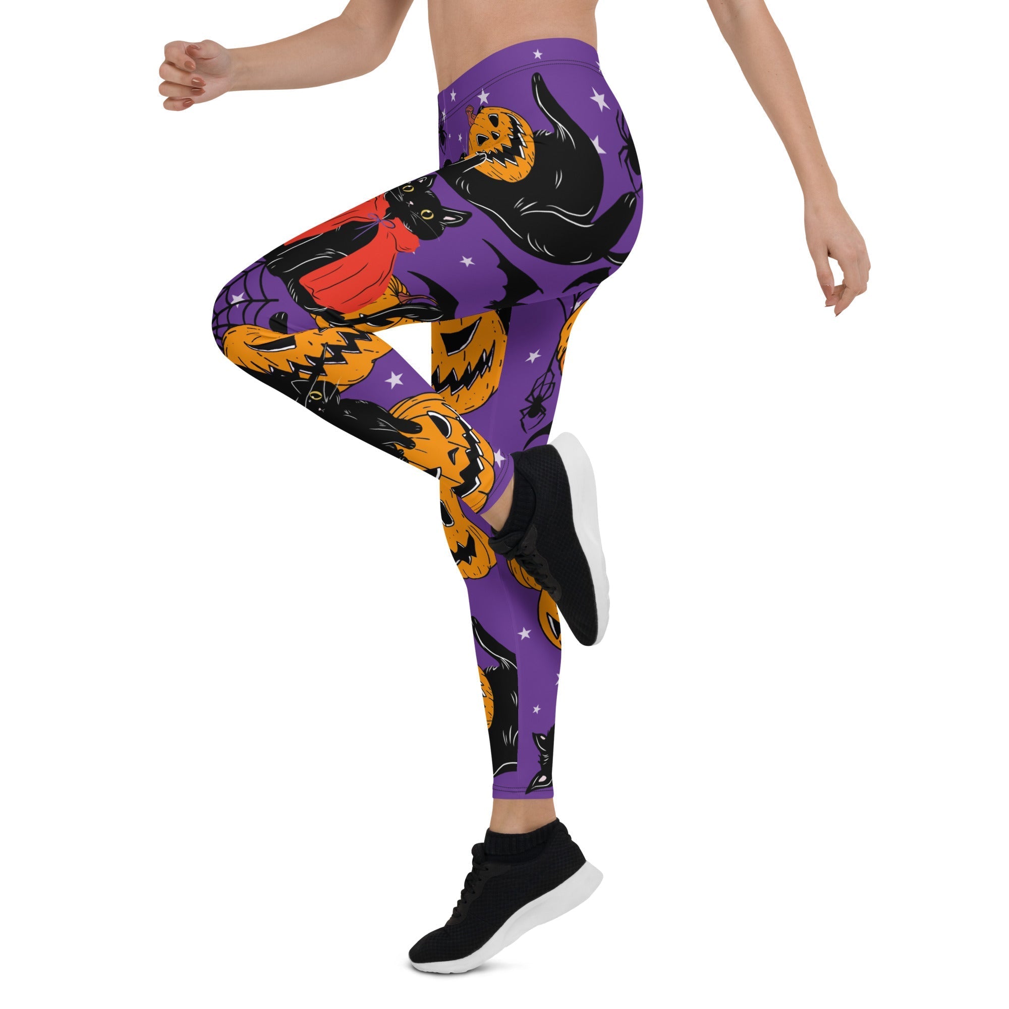 Kitty Loves Halloween Leggings