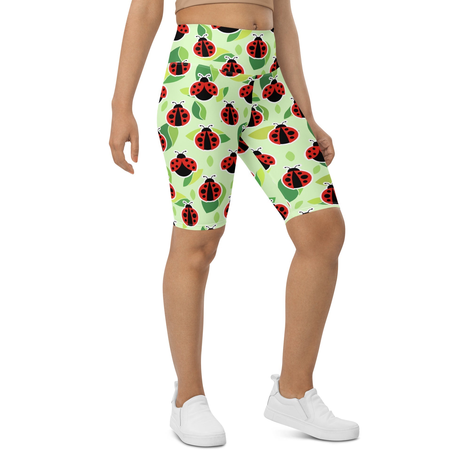Ladybugs Biker Shorts