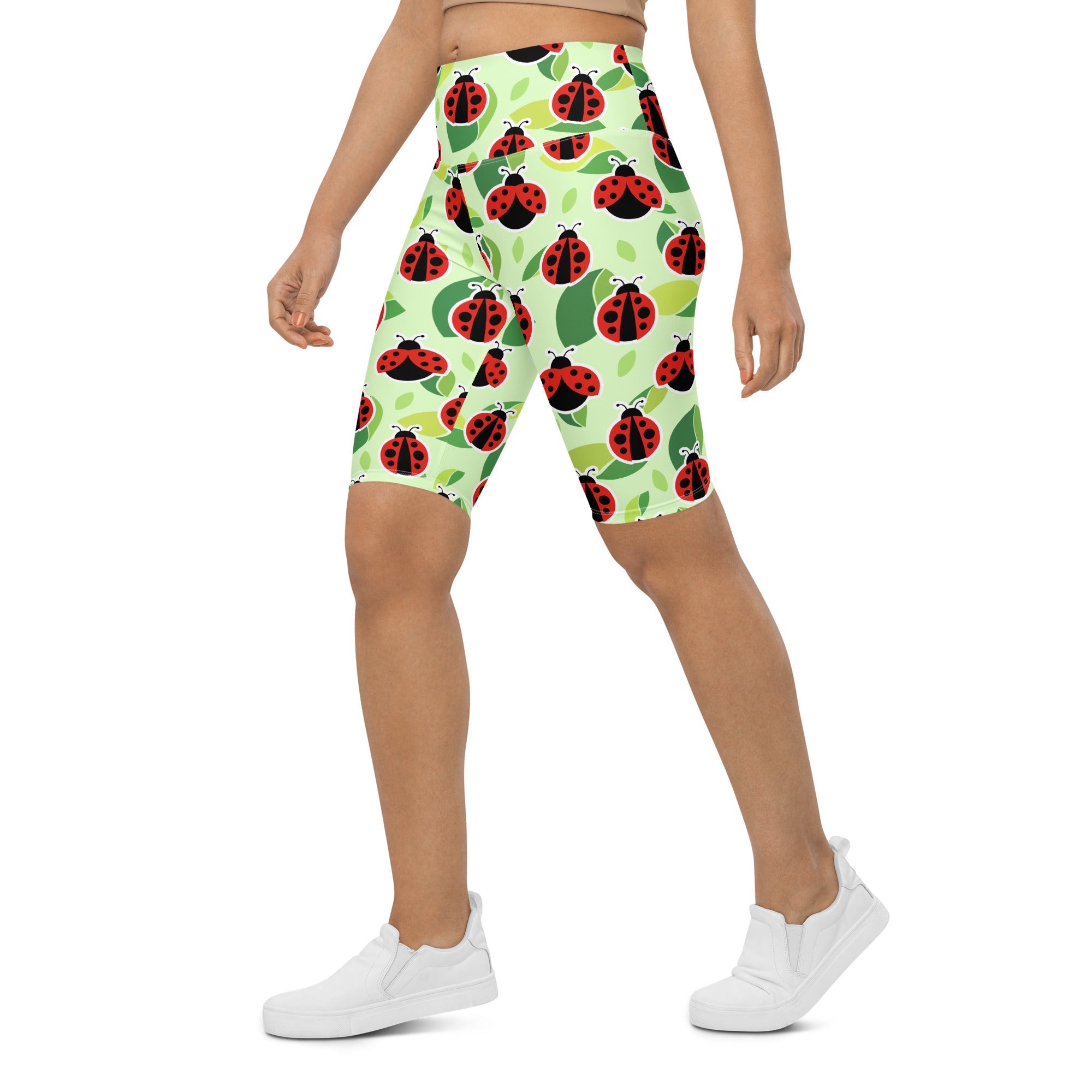 Ladybugs Biker Shorts
