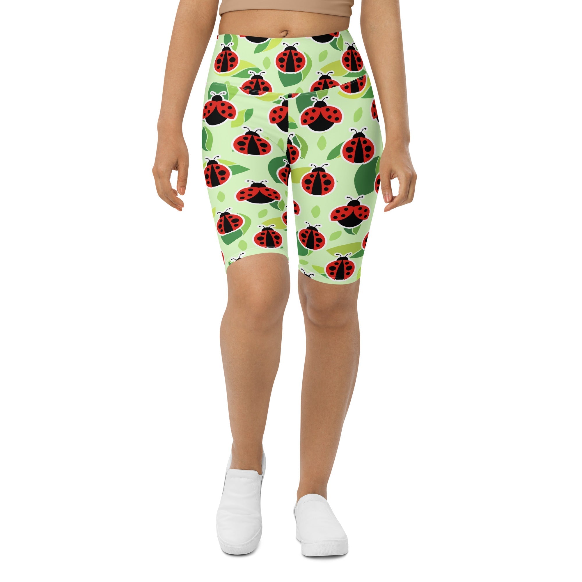 Ladybugs Biker Shorts