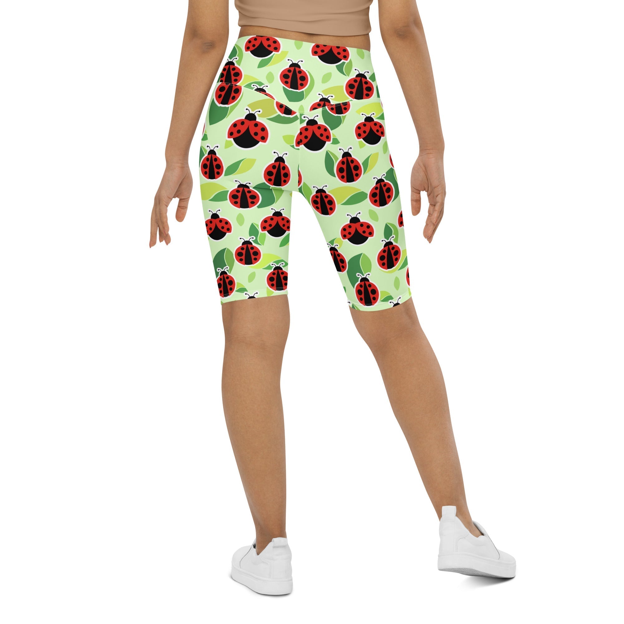 Ladybugs Biker Shorts