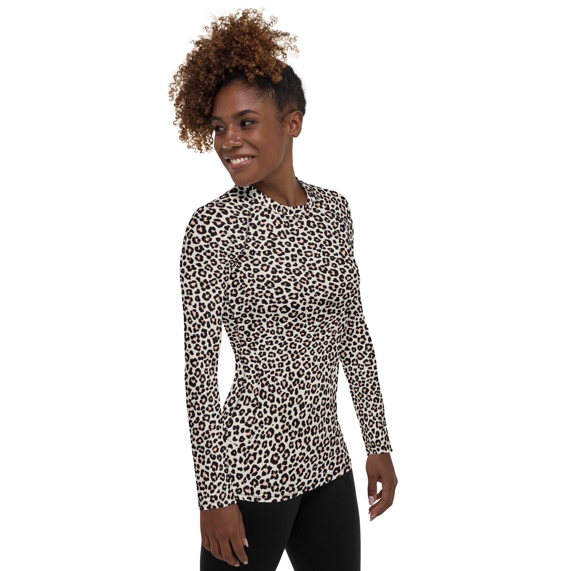 Leopard Rash Guard