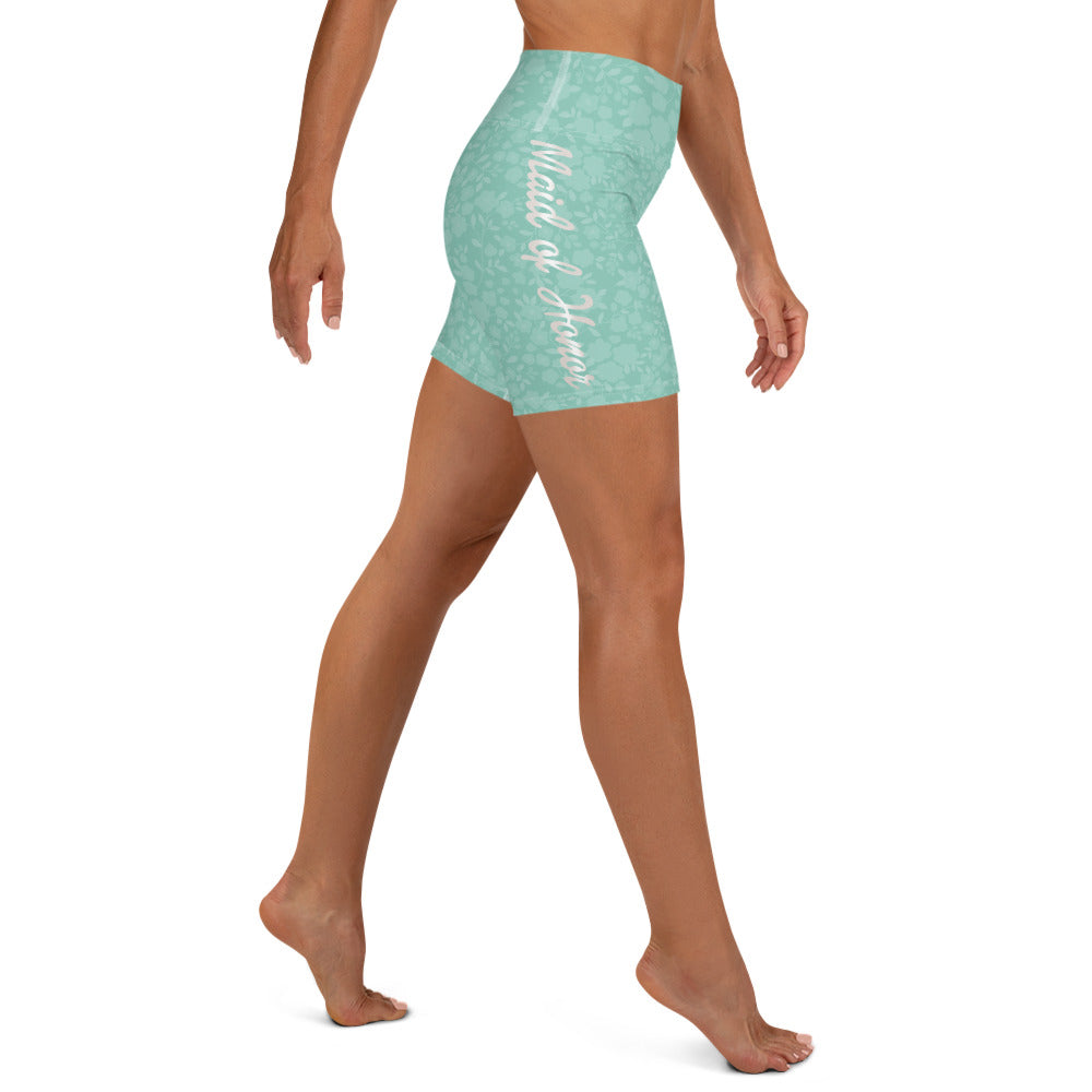 Maid of Honor Yoga Shorts
