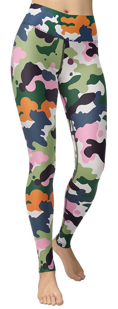 Modern Camo Yoga Leggings