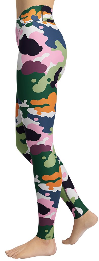 Modern Camo Yoga Leggings