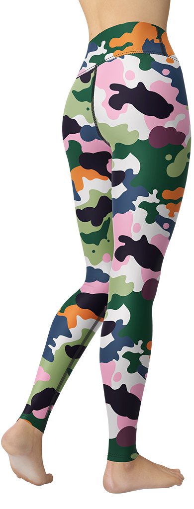Modern Camo Yoga Leggings