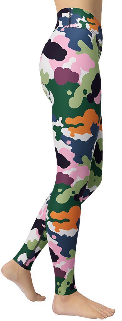 Modern Camo Yoga Leggings