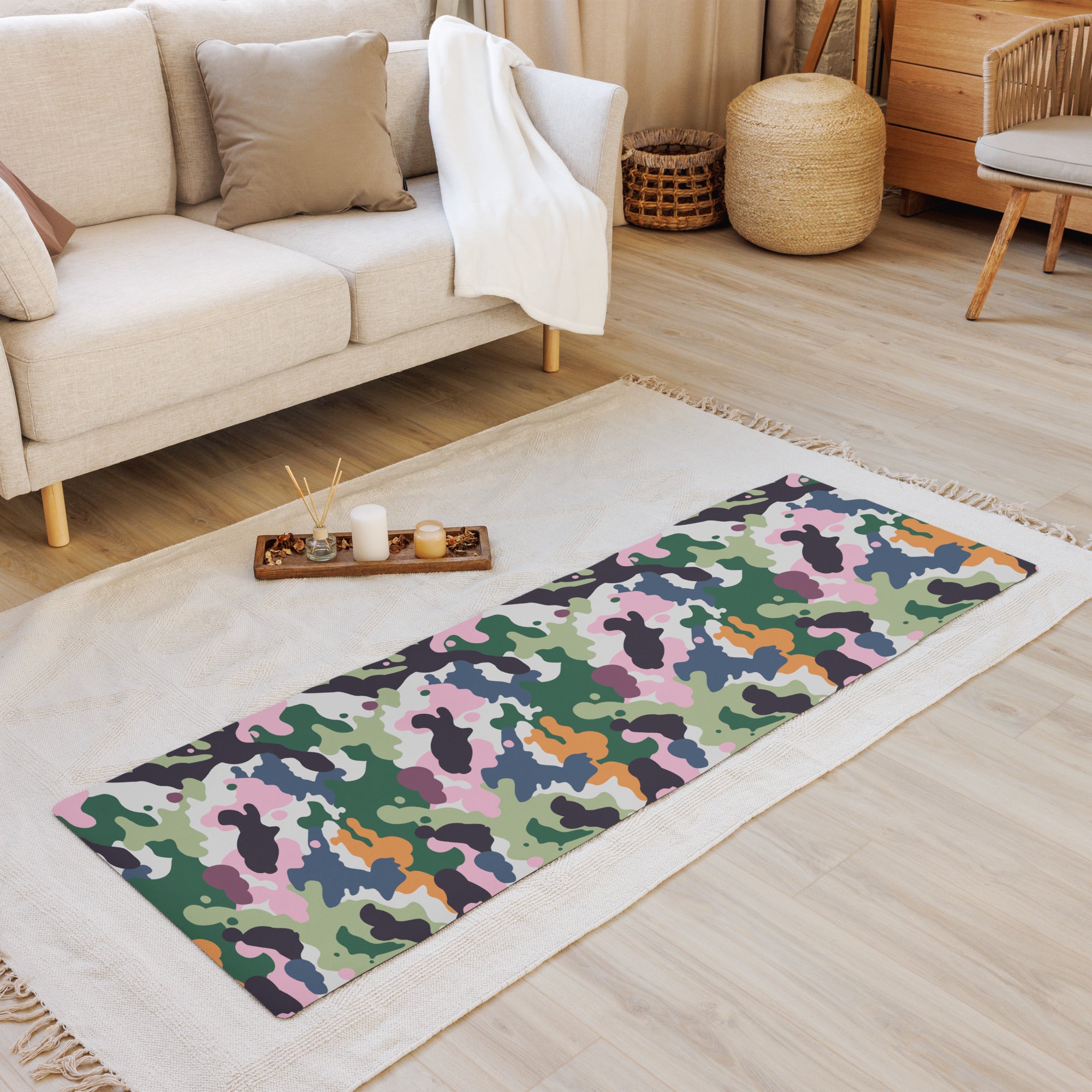 Modern Camo Yoga Mat