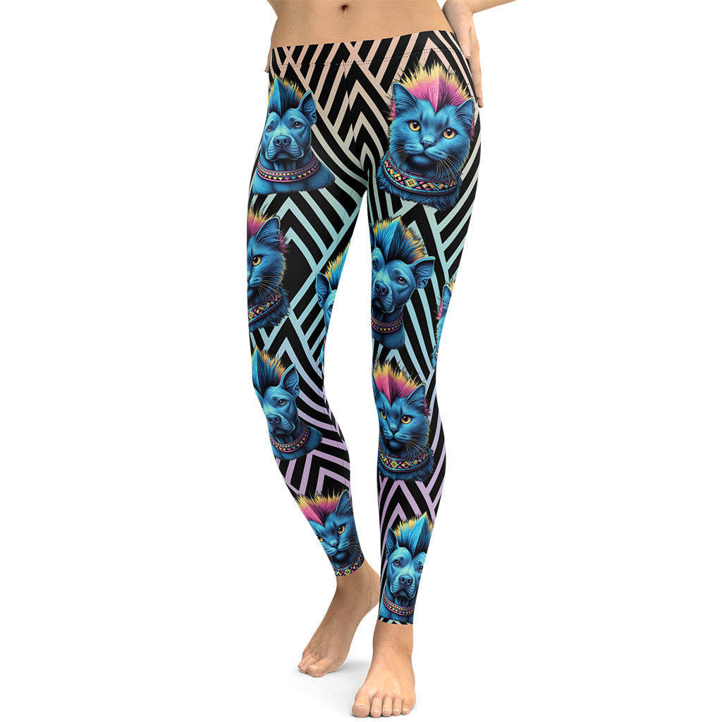 Native American - Proud To Be Mohawk Leggings for Sale by