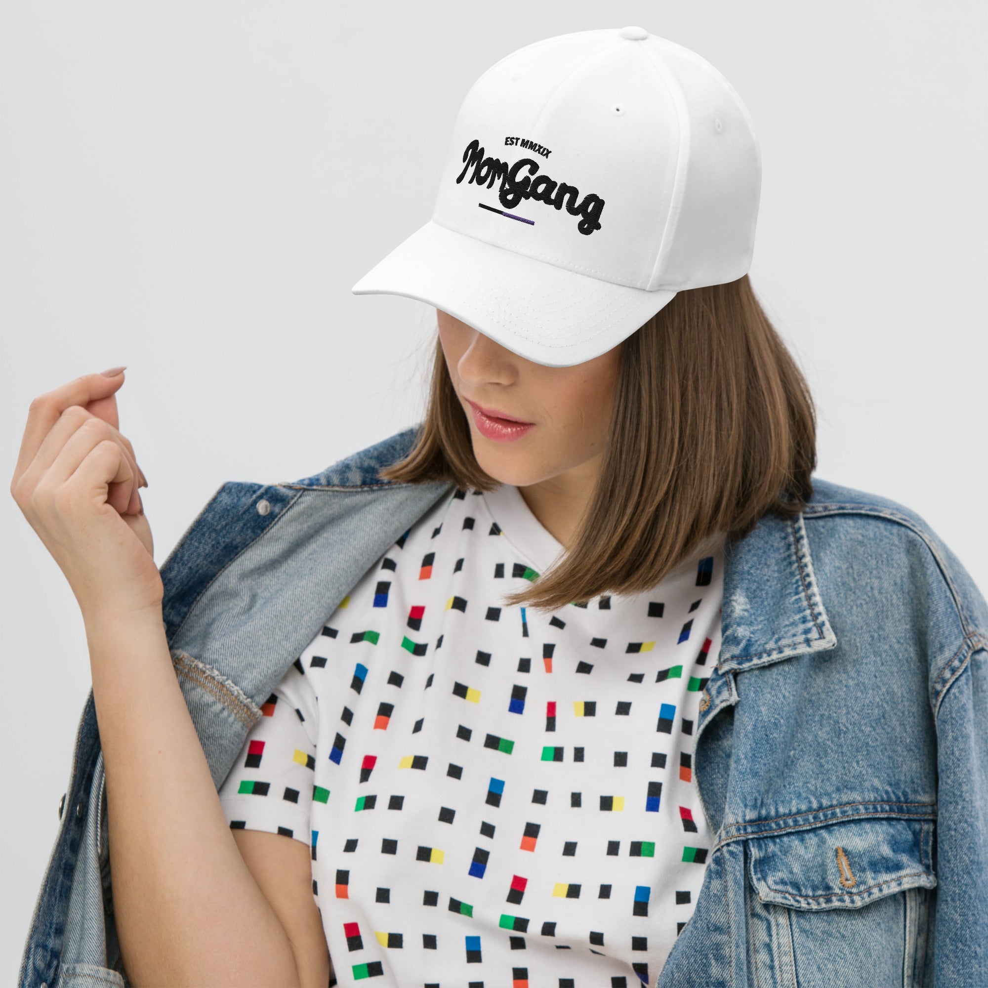 MomGang Embroidery Hat
