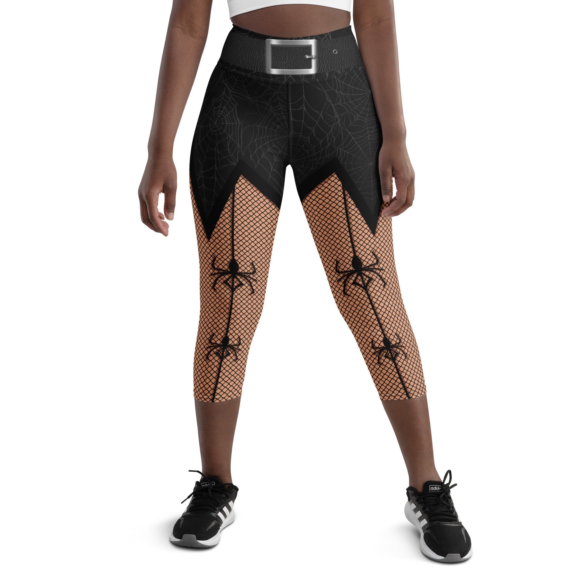 Naughty Halloween Yoga Capris