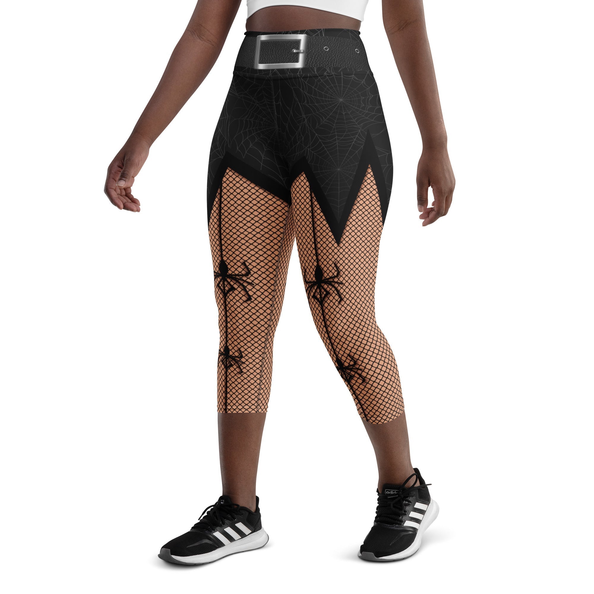 Naughty Halloween Yoga Capris