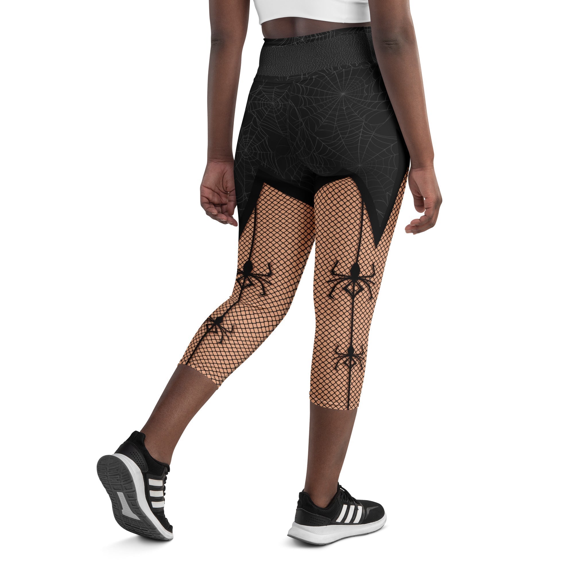 Naughty Halloween Yoga Capris