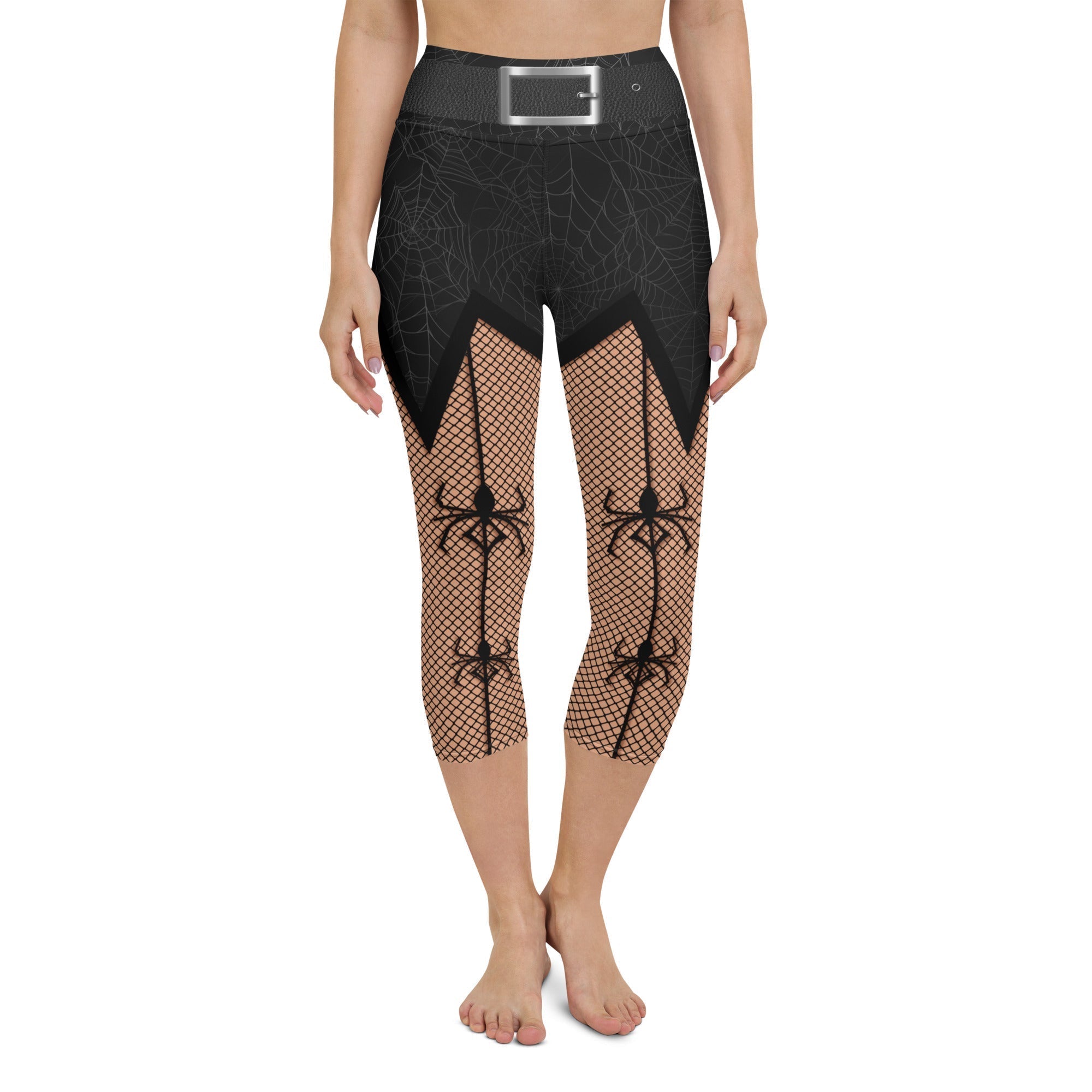 Naughty Halloween Yoga Capris