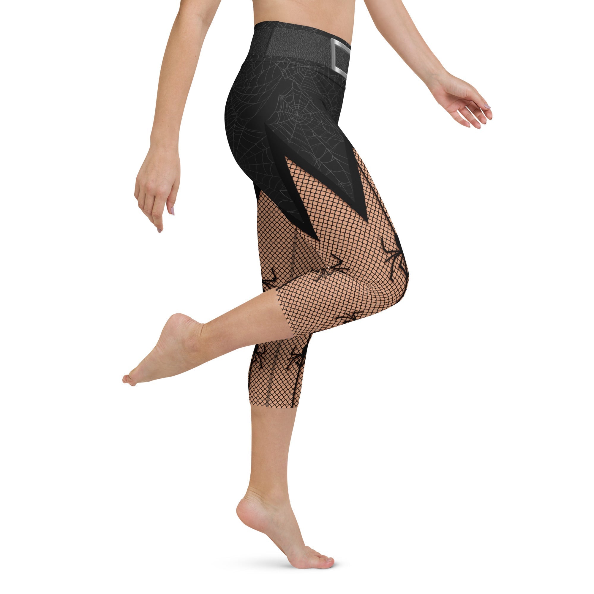 Naughty Halloween Yoga Capris