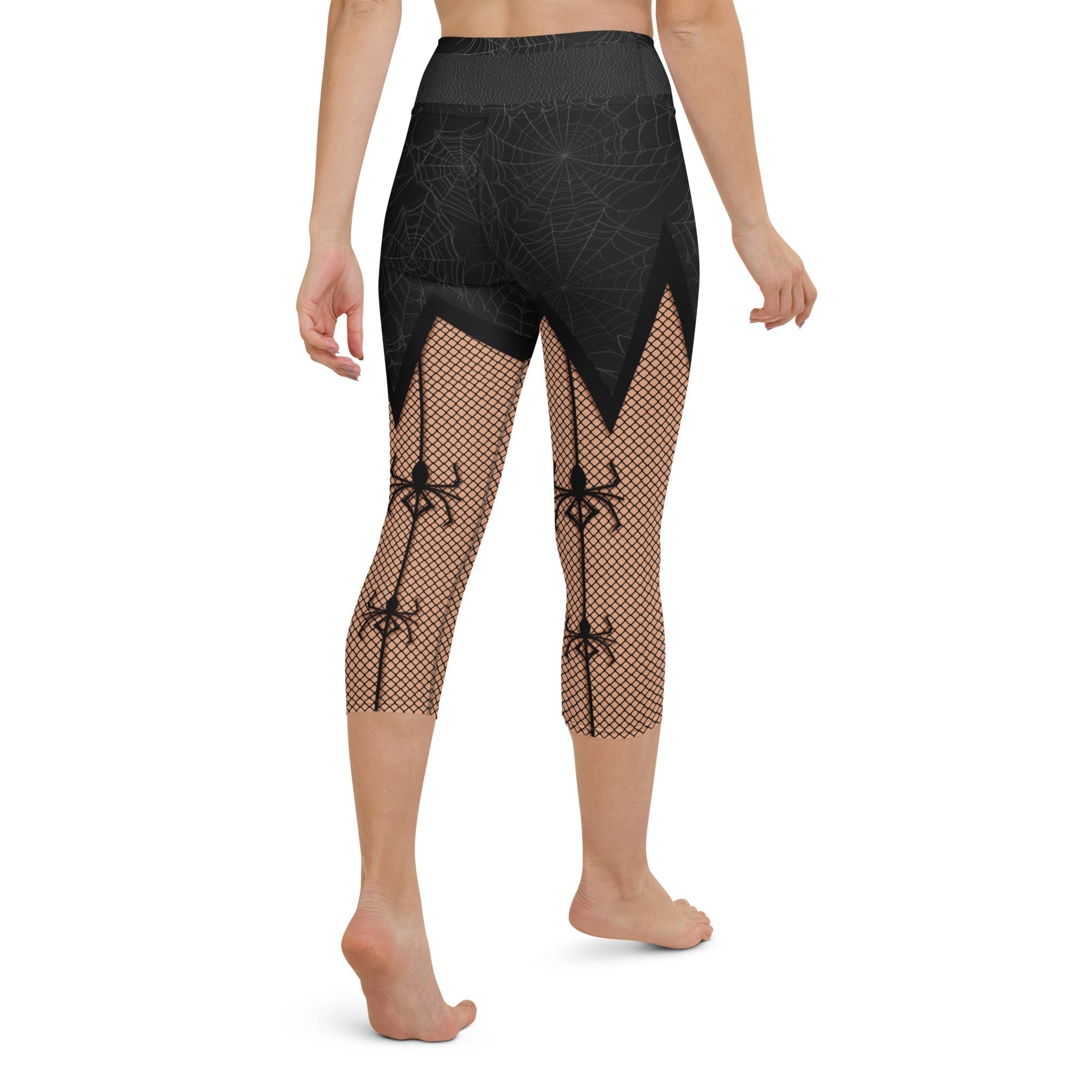 Naughty Halloween Yoga Capris