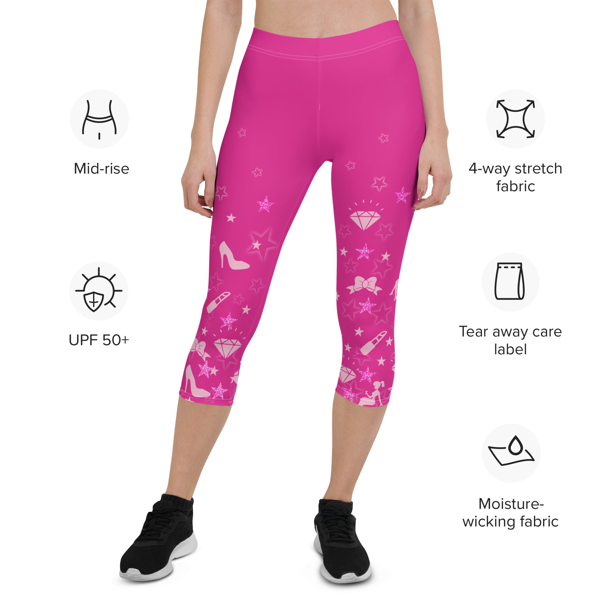 Pink Doll Capris