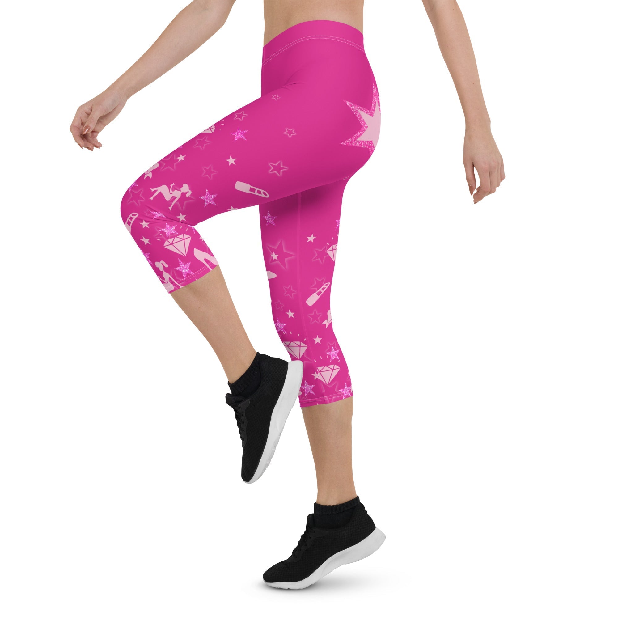 Pink Doll Capris