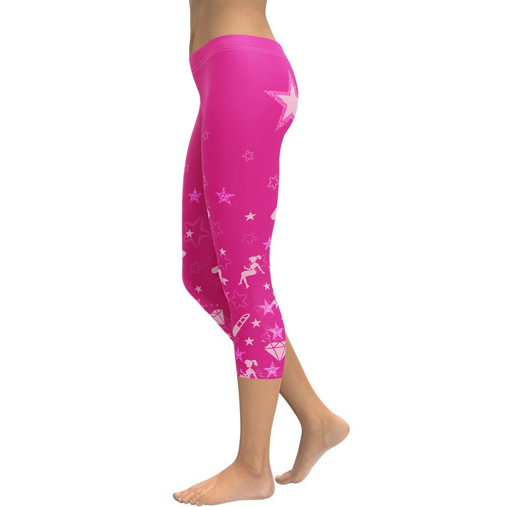 Pink Doll Capris