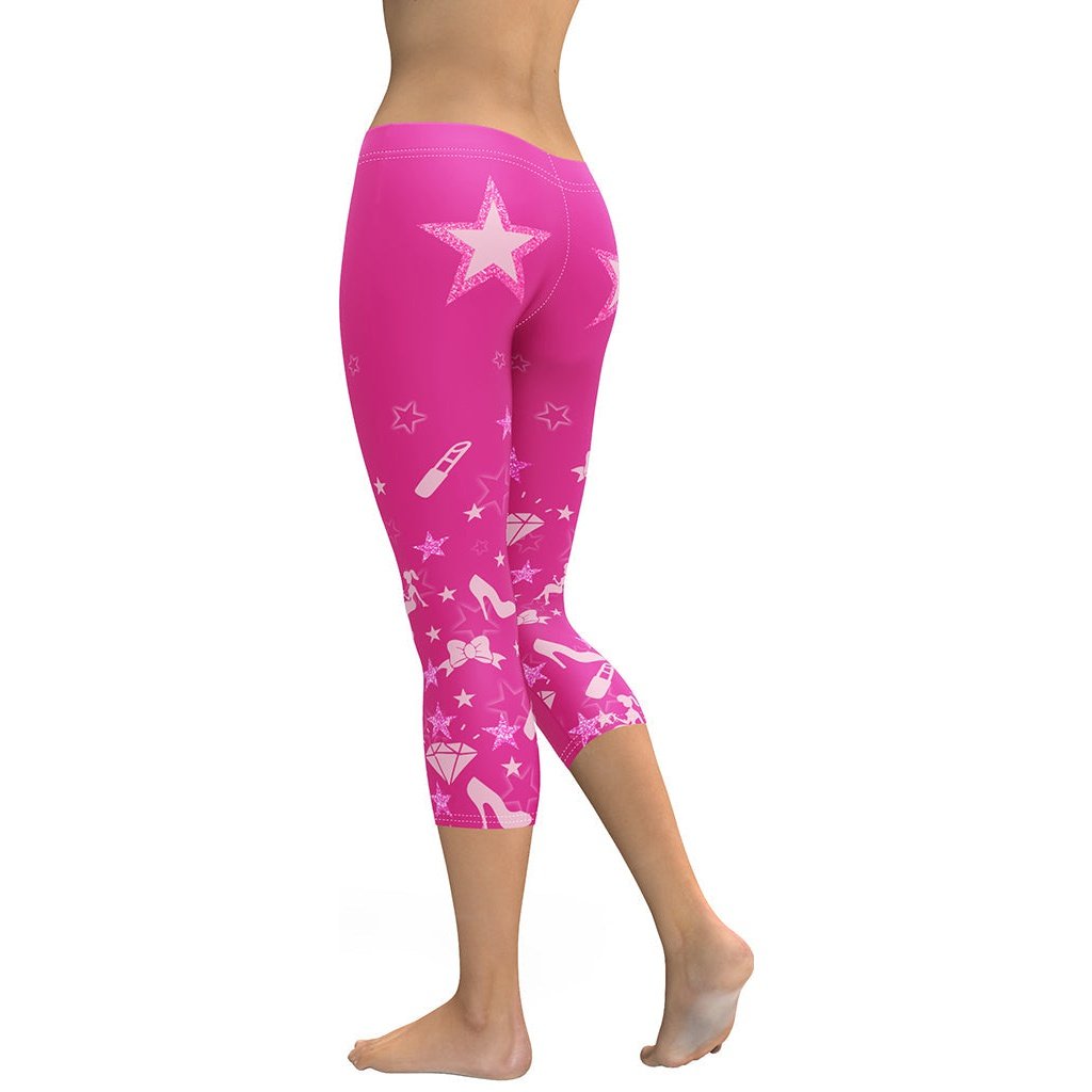 Pink Doll Capris