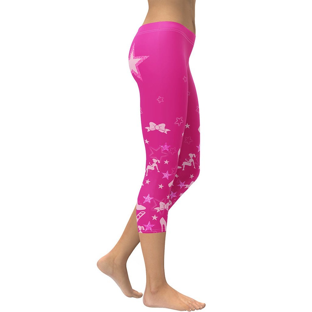 Pink Doll Capris