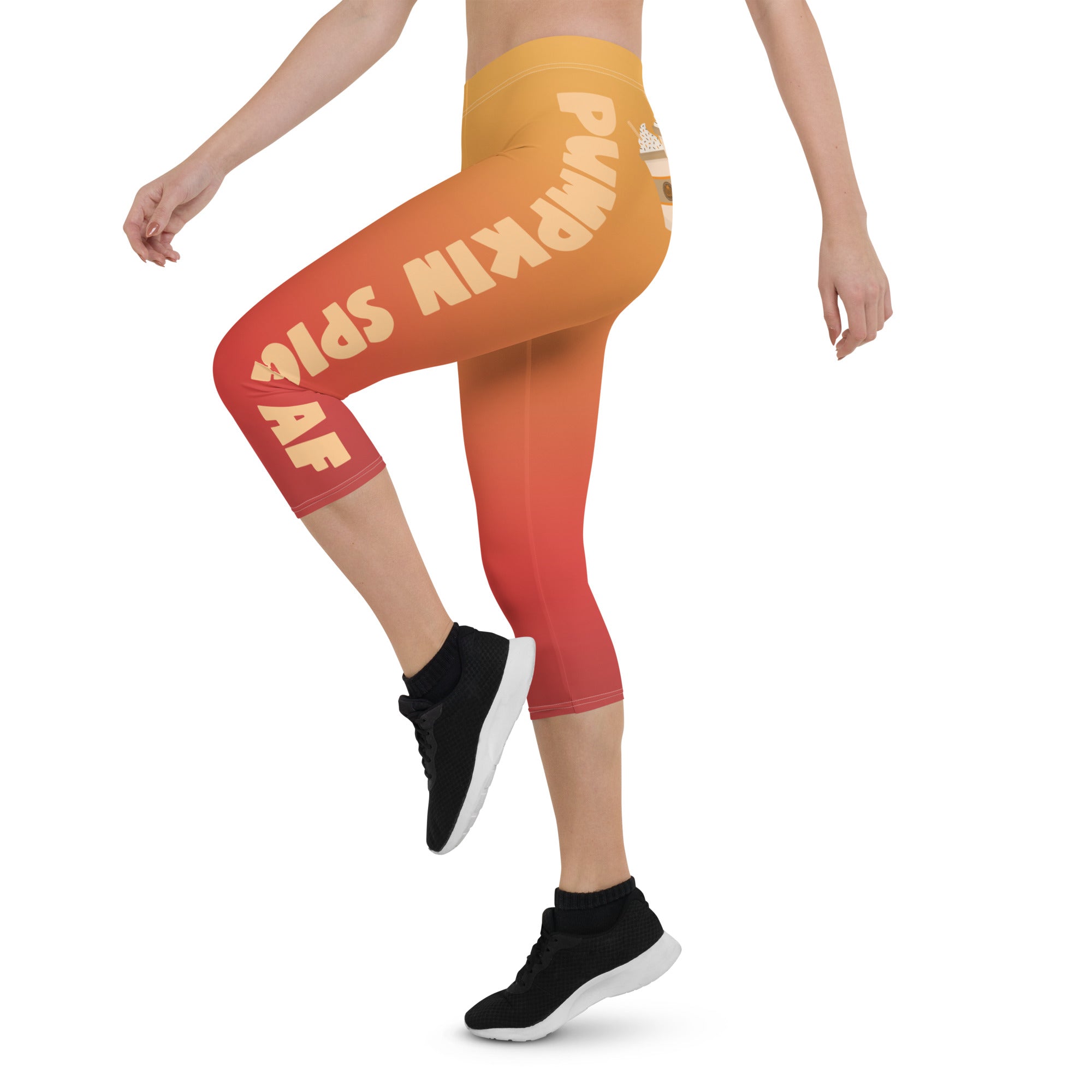 Pumpkin Spice AF Capris