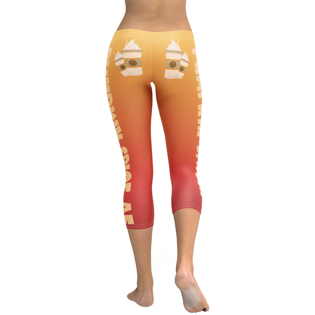 Pumpkin Spice AF Capris
