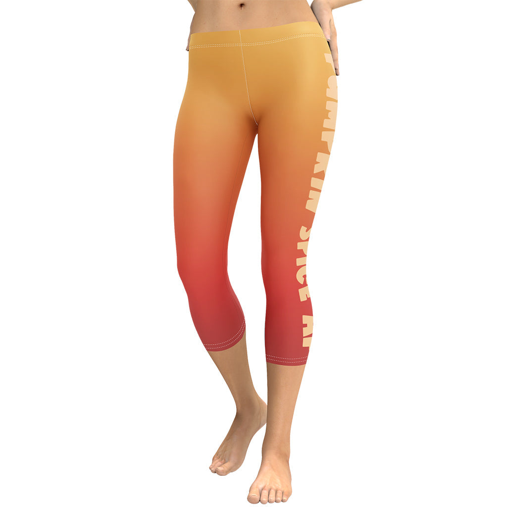 Pumpkin Spice AF Capris
