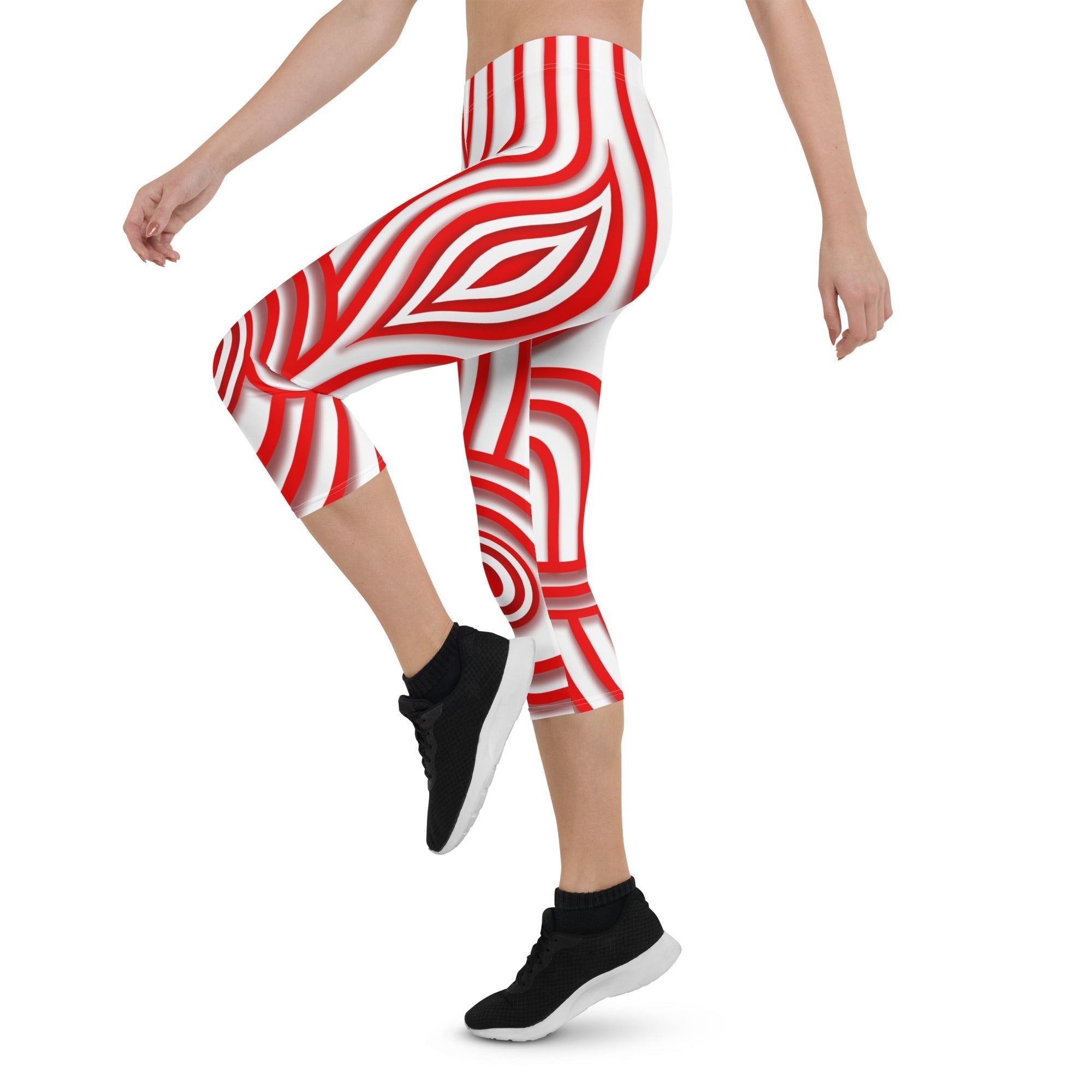 Red Target Capris