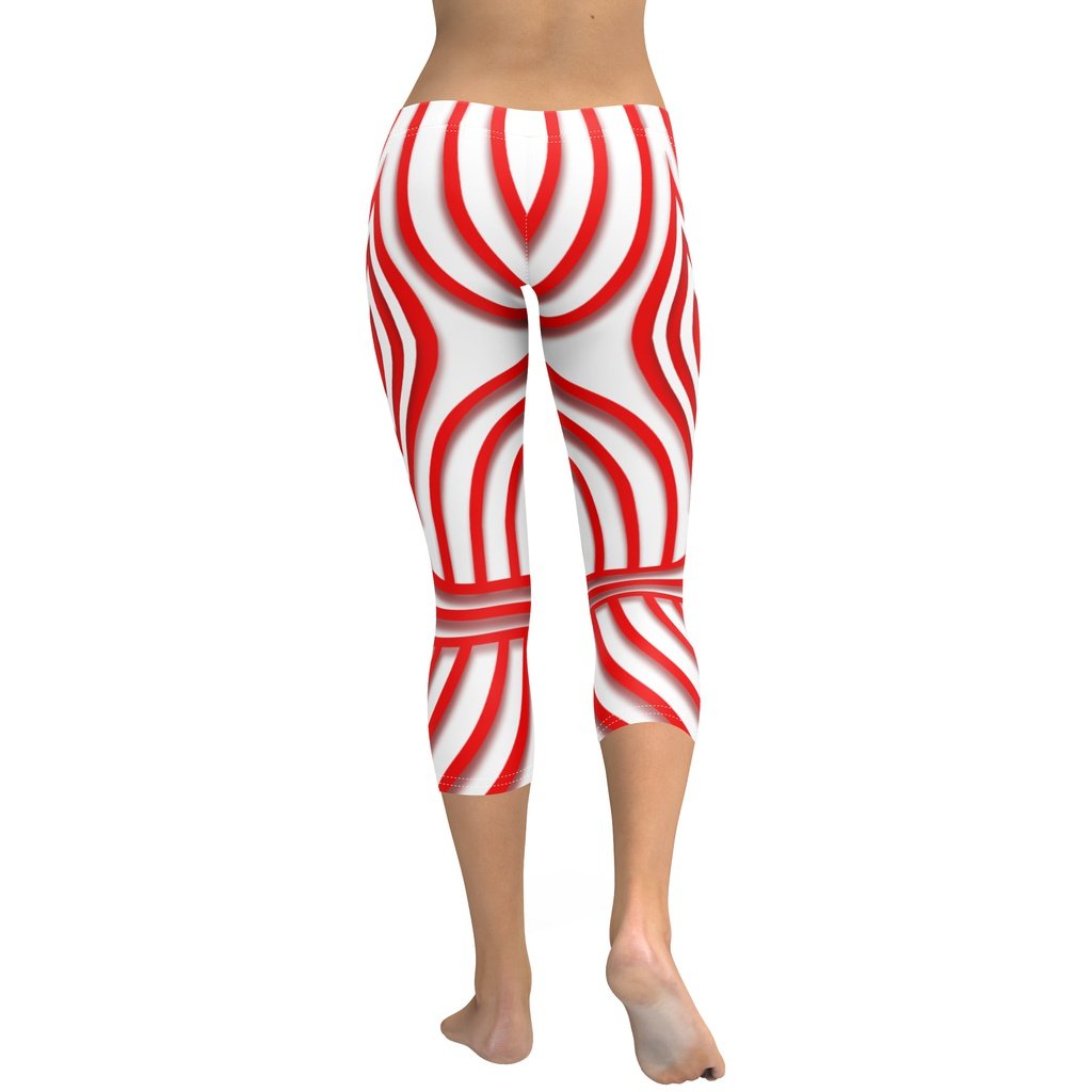 Red Target Capris