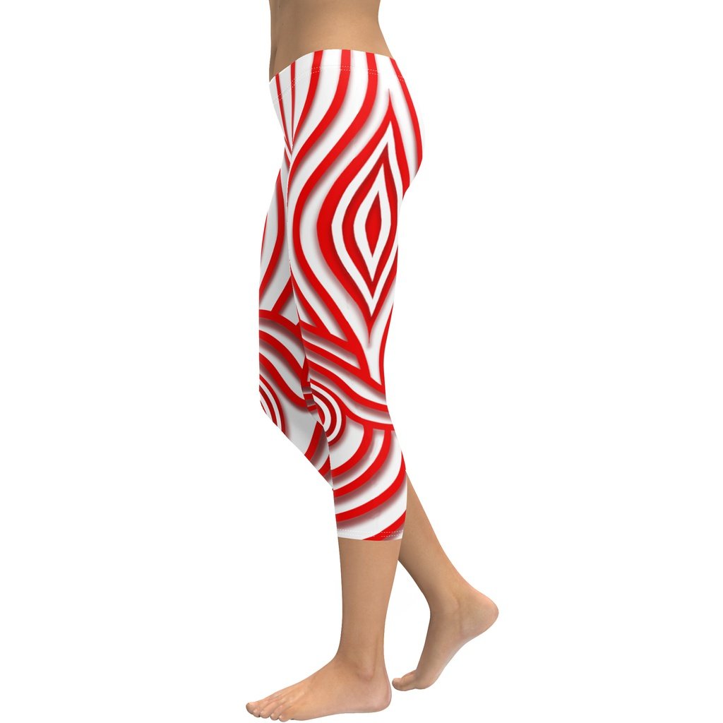 Red Target Capris