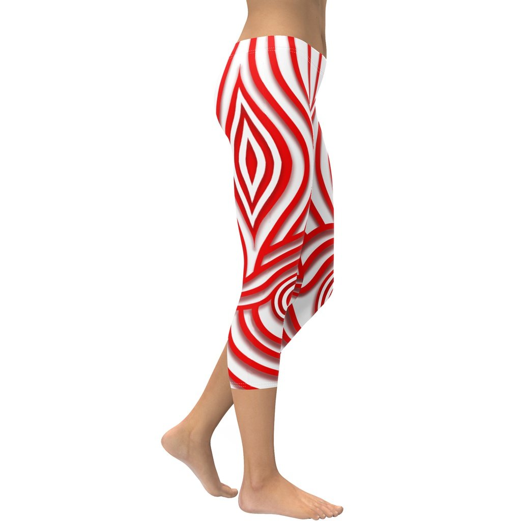 Red Target Capris