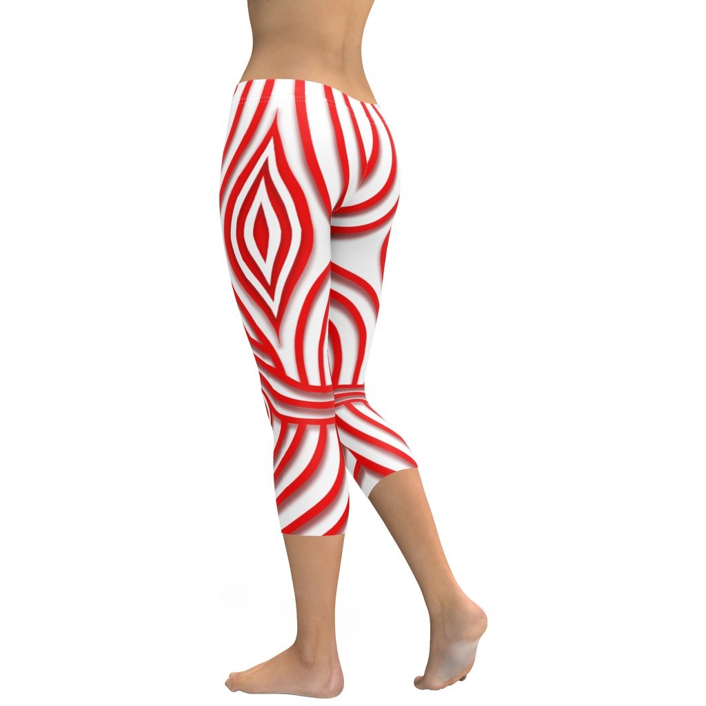 Red Target Capris