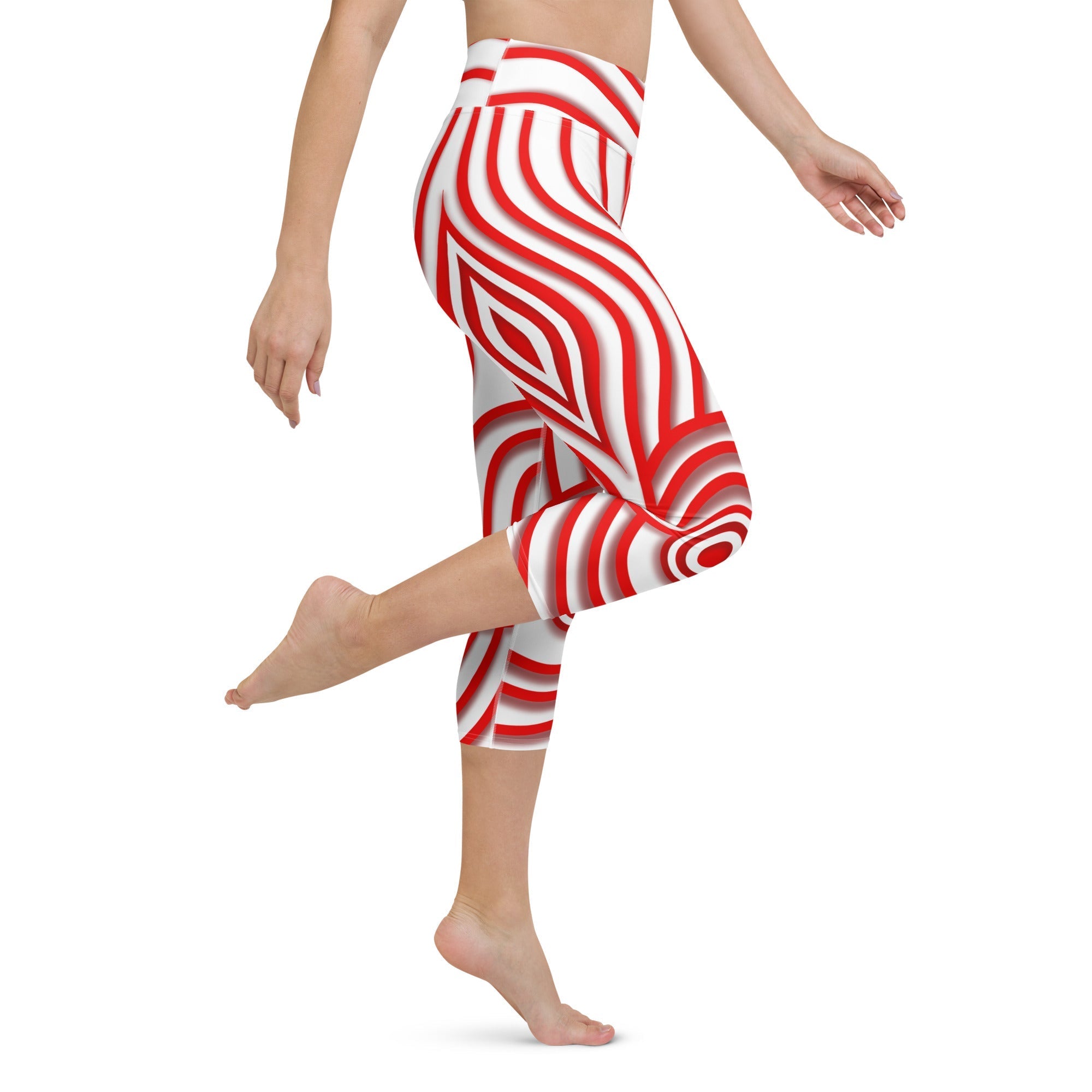 Red Target Yoga Capris
