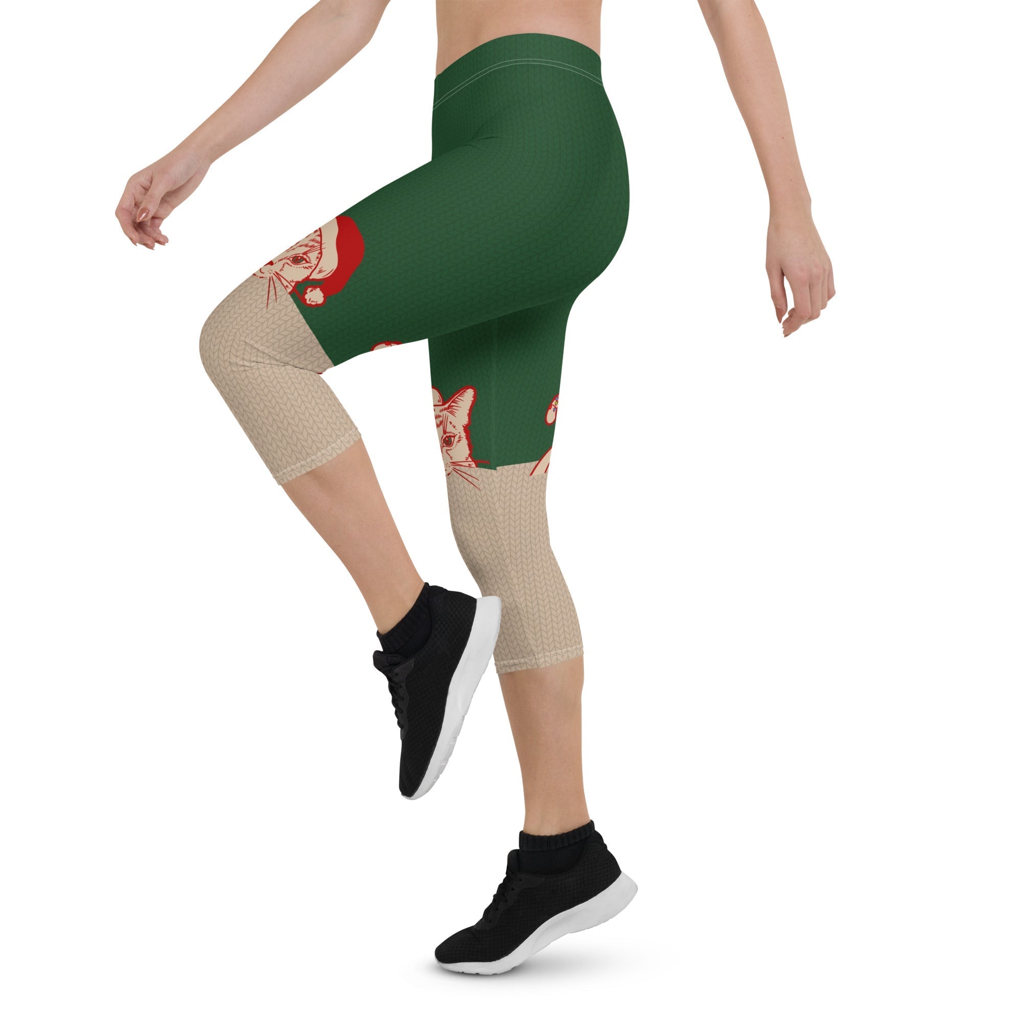Santa Cat Capris